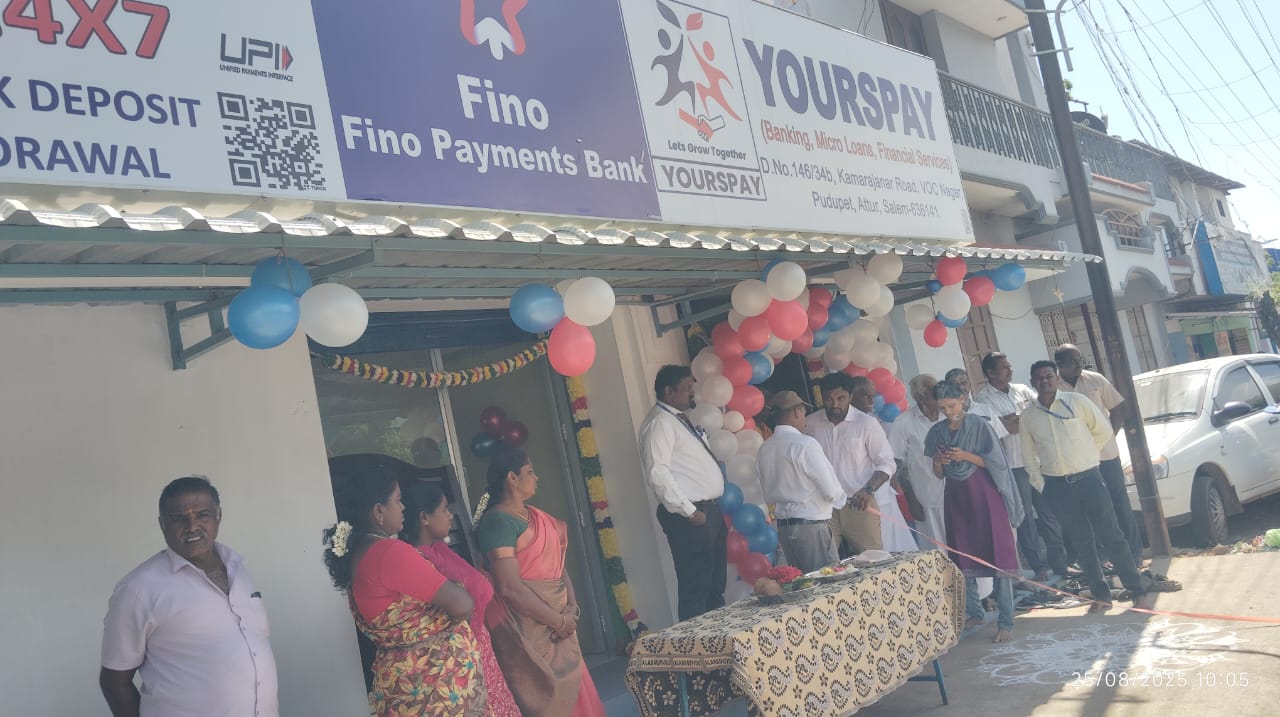 Attur branch inauguration ribbon cutting