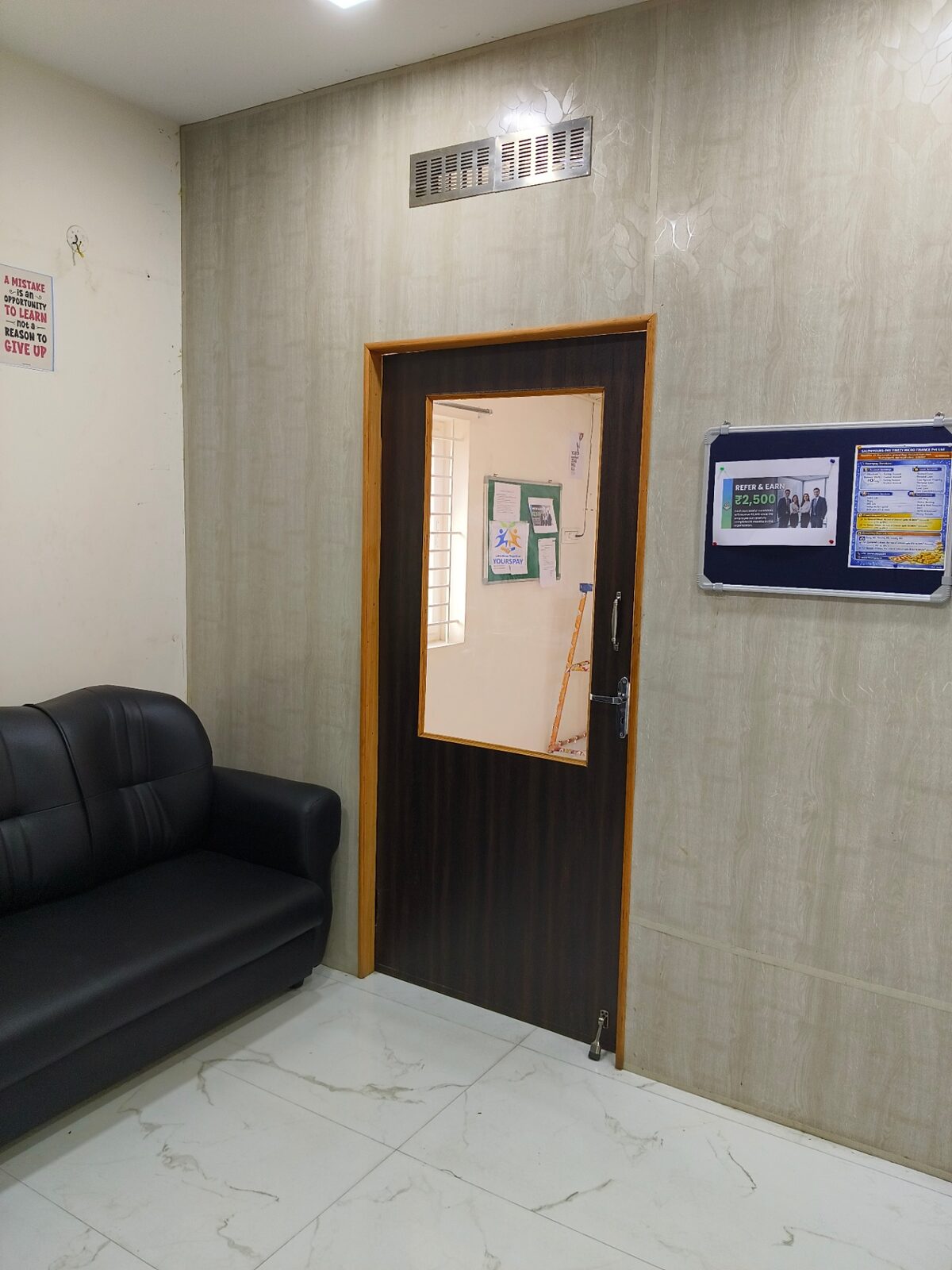 Cabin entry door