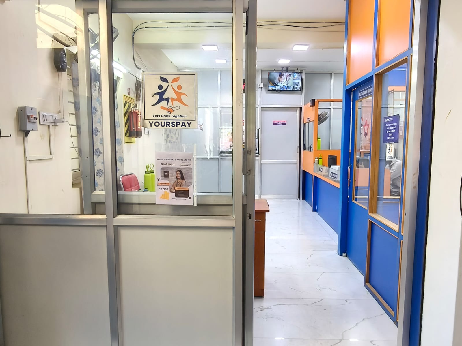 Salem branch entrance