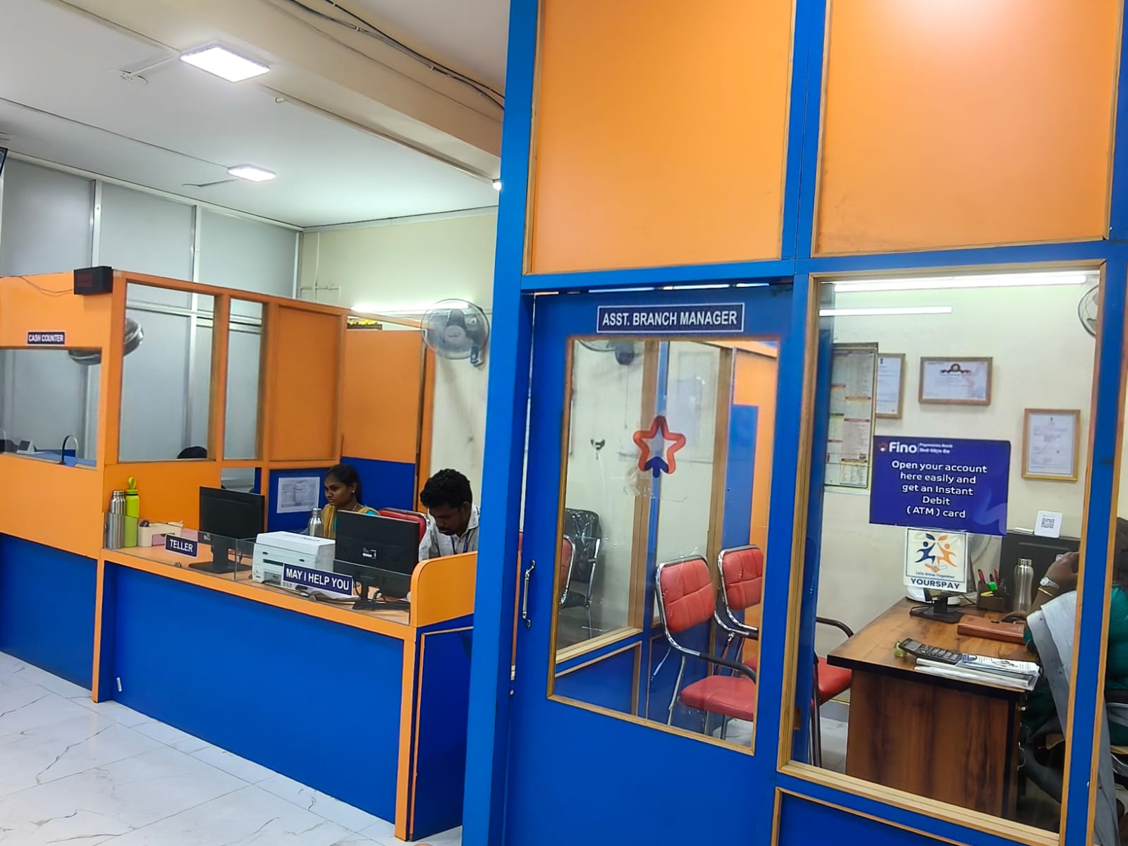Asst Branch Manager cabin
