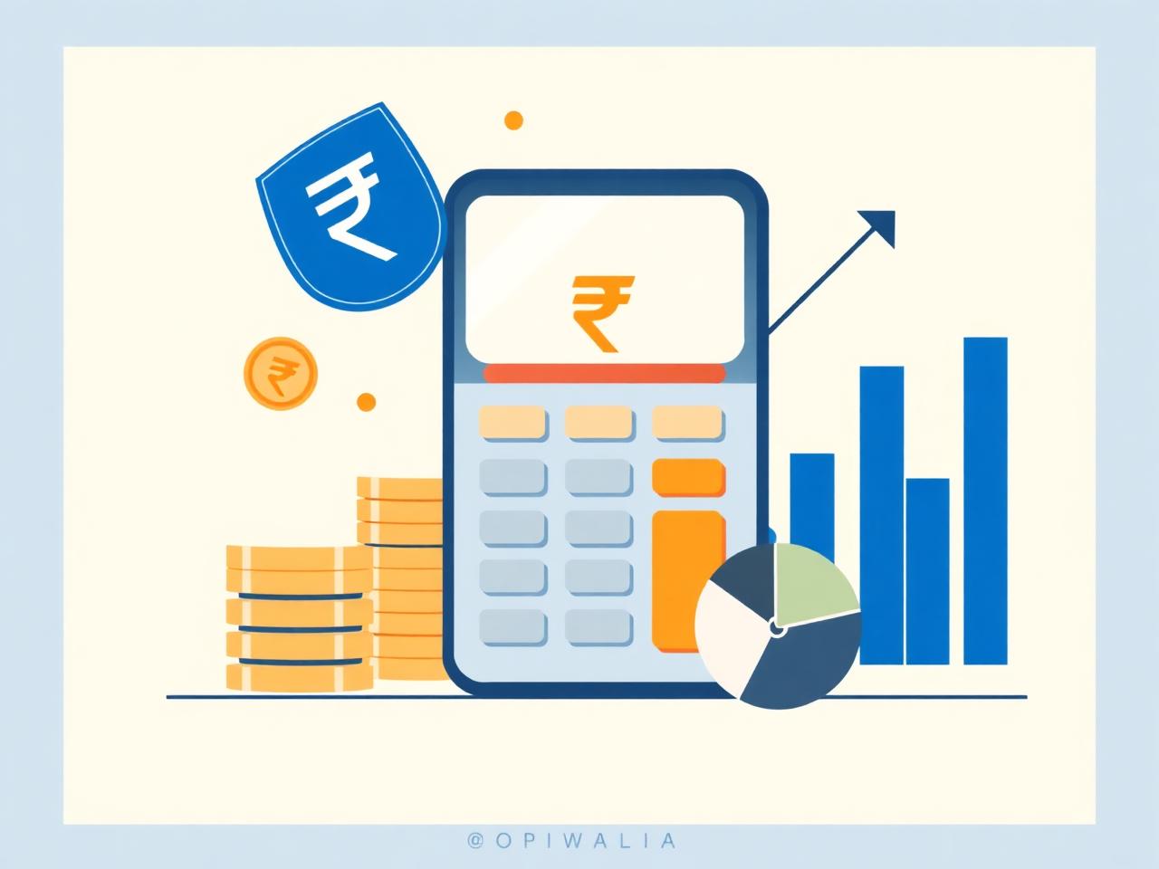 EMI calculator illustration
