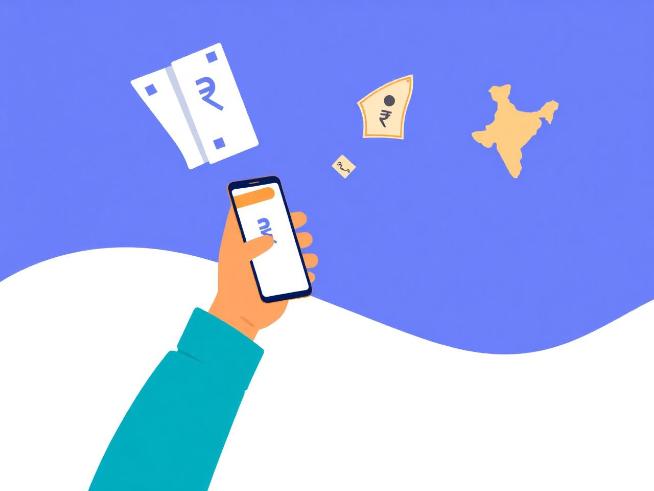 Domestic Money Transfer service illustration