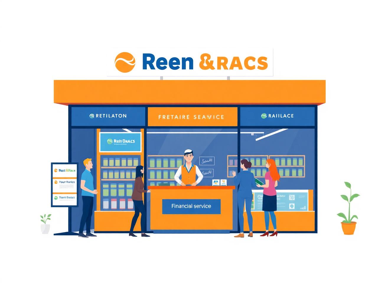 Branded YoursPay retailer franchise store