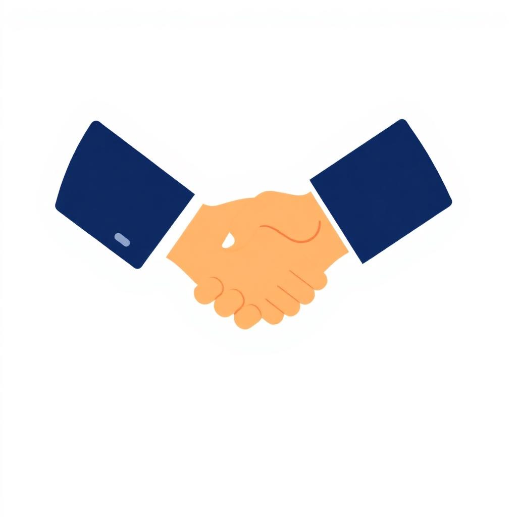 Trust - handshake symbol